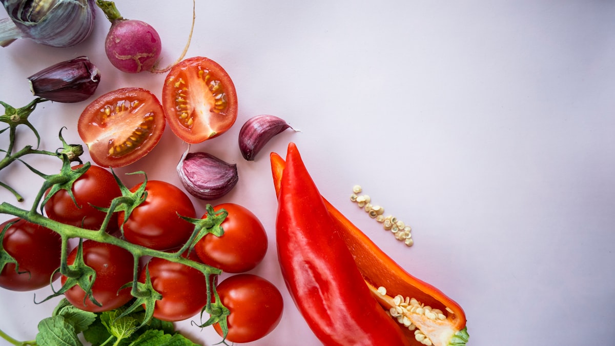 Vibrant Buddha bowl with roasted vegetables and grains